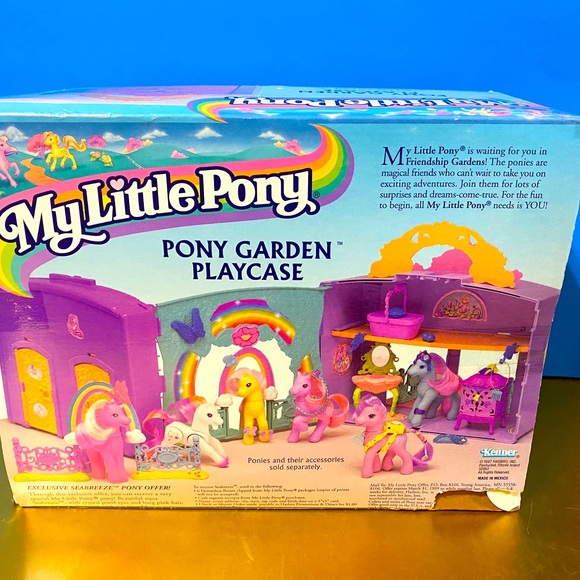 MY LITTLE PONY G2 VTG 1997 GARDEN PLAYCASE w/ACCESSORIES & IVY ORIGINAL … - Picture 12 of 16